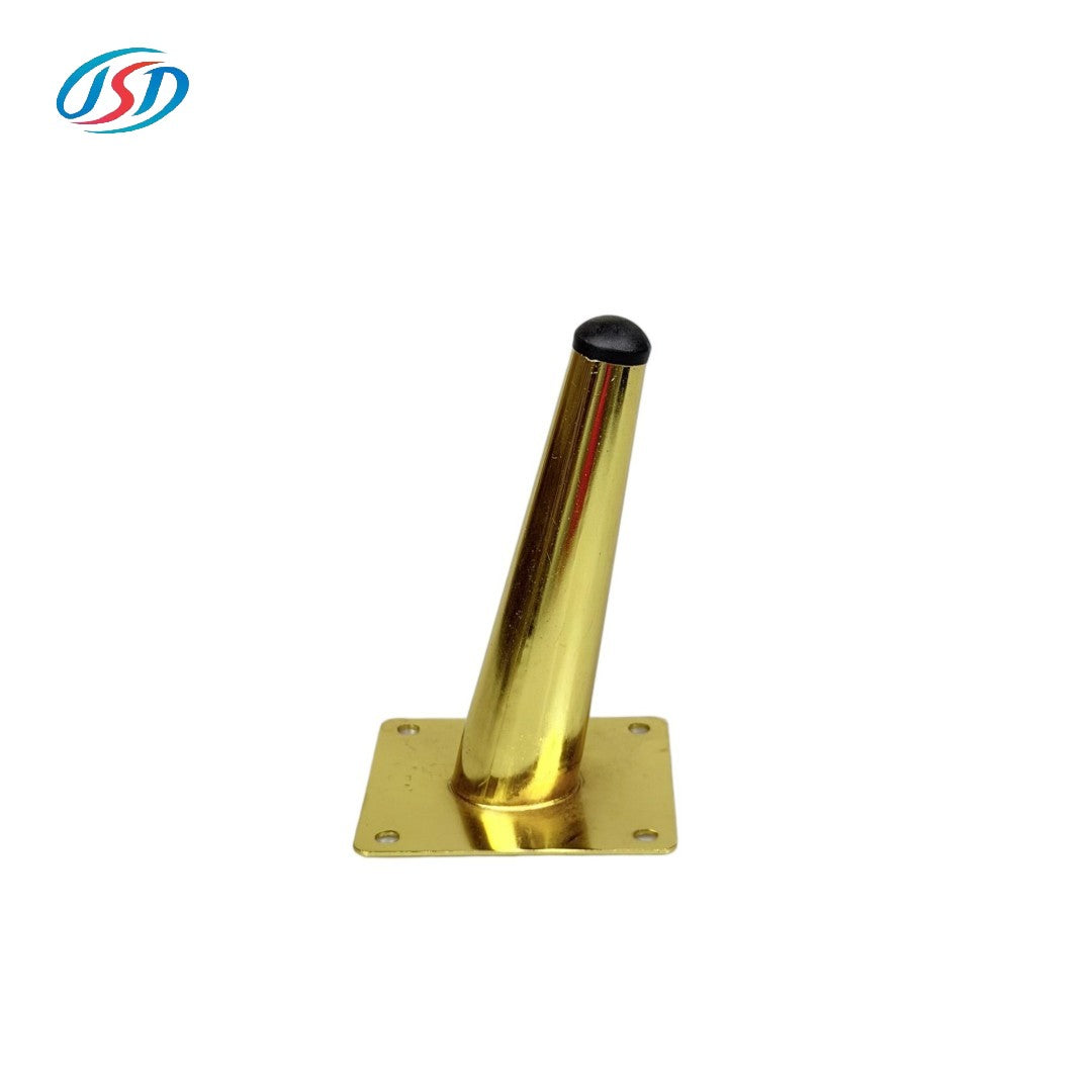Gold Cap Tapered Sofa Leg