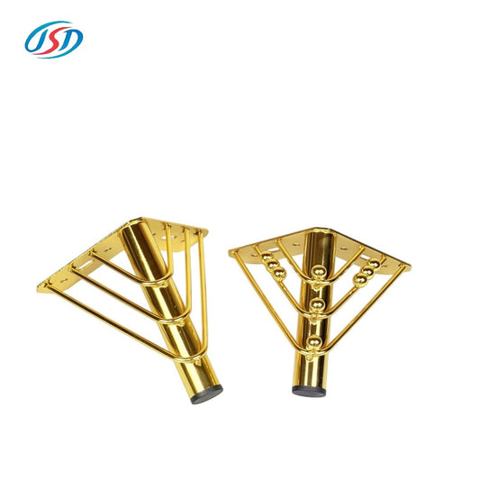 Black and Gold Furniture Support Leg