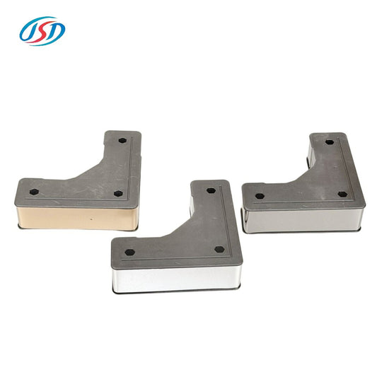 Plastic Sofa Leg with Metal Mounting Plate